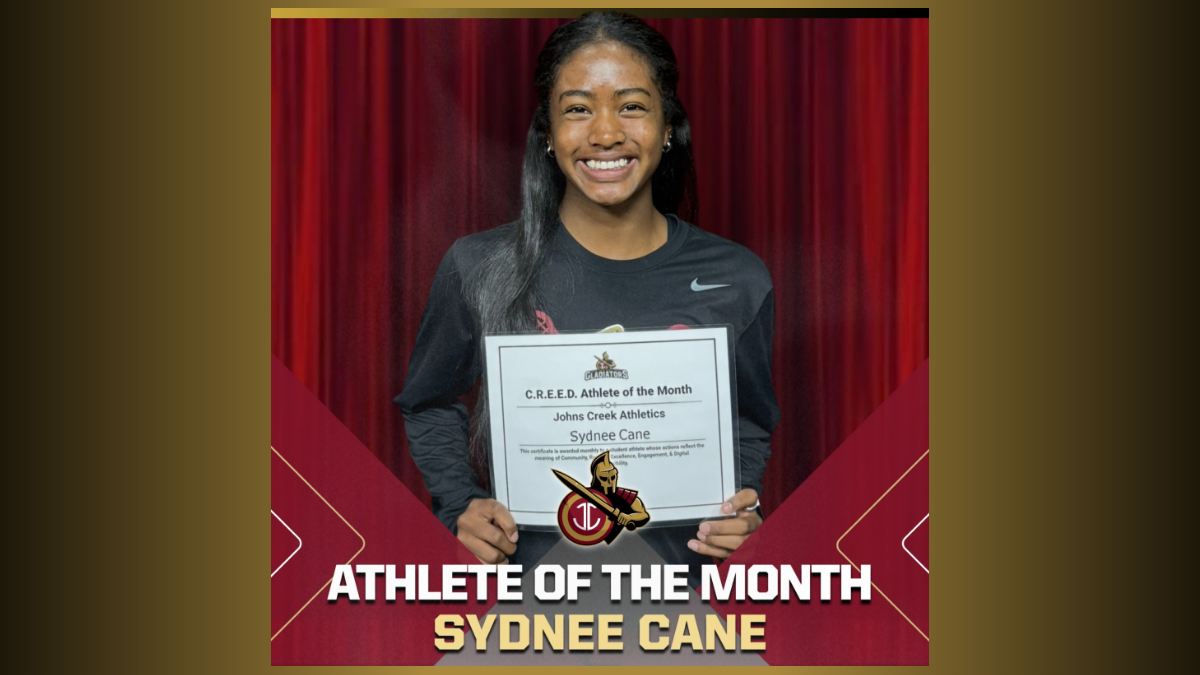 Female Athlete of the Month - Sydnee Cane